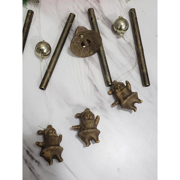 MCM Christmas Tree Wind Chime Hong Kong Kitschy Holiday Decor NOEL santa - Picture 3 of 6